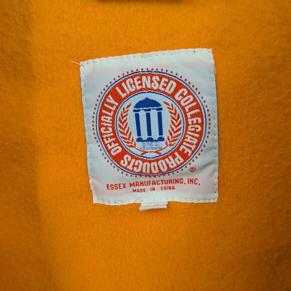 Vintage Tennessee Volunteers Fleece Jacket Men’s XL Black Orange Full Zip VOLS - Picture 4 of 7